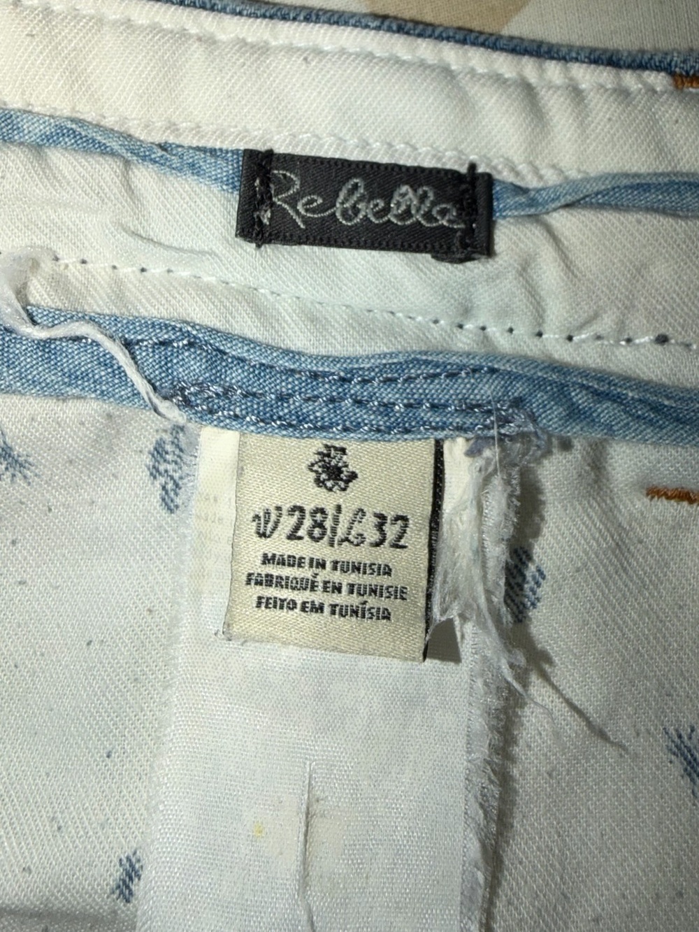 Scotch & Soda Light Blue Washed Straight Jeans - Picture 7 of 7
